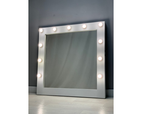 Гримерное зеркало с подсветкой 100х100 см 13 ламп