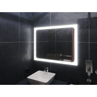 Зеркало для ванной с подсветкой Неаполь 135х75 см